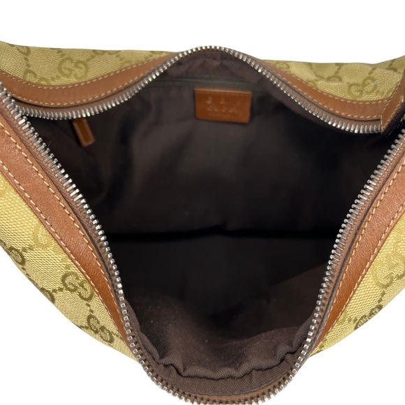 Gucci | Authentic Vintage Signature Monogram Hobo Shoulder Bag Y2K Style - Picture 13 of 17